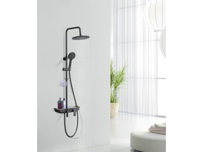 Смеситель для ванны и душа Lemark Tropic (LM7012BL)