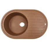 Кухонная мойка Lemark цвет: терракот, размер чаши: Ø410х210 (LM-18L-307)
