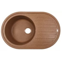 Кухонная мойка Lemark цвет: терракот, размер чаши: Ø410х210 (LM-18L-307)