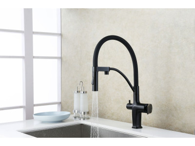 Смеситель для кухни Lemark Bronx (LM3761BL)