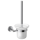 Ёршик для унитаза Lemark BELUGA подвесной, сталь, стекло, хром (LMA-8021S-C)