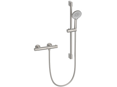 Смеситель Lemark Beluga для душа, термостатический (LMF-8044B-BN)