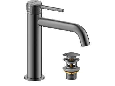 Смеситель Lemark Beluga для раковины (LMF-8012B-GM)