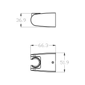 Крепление настенное Lemark поворотное для лейки (LM8083BL)