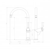Смеситель для кухни Lemark Minima (LM3805C) для кухни