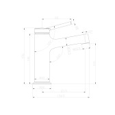 Смеситель Lemark Minima (LM3806C) для раковины
