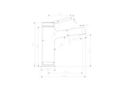 Смеситель Lemark Minima (LM3806C) для раковины