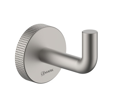 Крючок для полотенец Lemark BELUGA, сталь, брашированный никель (LMA-8011S1-BN)