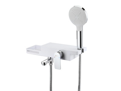 Смеситель для ванны и душа Lemark Unibox (LM6903CW)