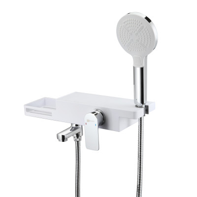Смеситель для ванны и душа Lemark Unibox (LM6903CW)