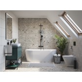 РАКОВИНА VIANT на столешницу MODUO 50 SQUARE 0 отв. (A63570)
