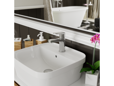Смеситель для умывальника хром RUSH Bali (BA3835-11)