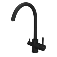 Смеситель для кухонной мойки с фильтром RUSH (SUS9035-37Black)