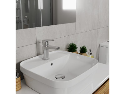 Смеситель для умывальника хром RUSH Bali (BA3835-11)