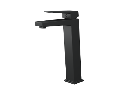 Смеситель для умывальника высокий RUSH Thira (TR3635-13Black)