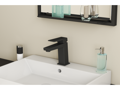 Смеситель для умывальника RUSH Thira (TR3635-12Black)
