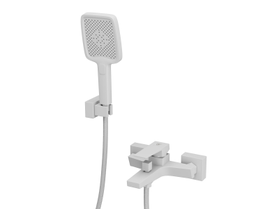 Смеситель для ванны с коротким изливом RUSH Thira (TR3635-44White)