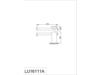 Бумагодержатель Rush Luson (LU16111А)