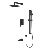 Встроенная душевая система RUSH Thira (TR3635-60Black)