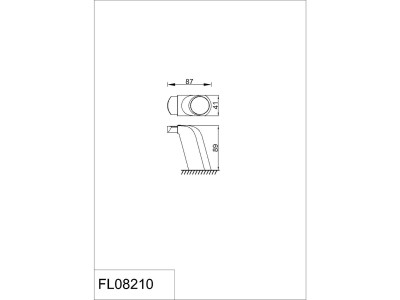 Крючок одинарный RUSH Flores (FL08210)