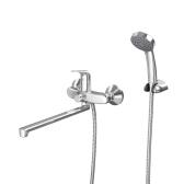 Смеситель для ванны с длинным поворотным изливом RUSH Corsica (CO4240-51)