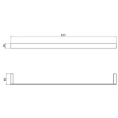 Полотенцедержатель Timo Petruma никель (15253/13)