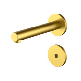 Смеситель для раковины встроенный, сенсорный Timo Saona золото шлифованное (2373/20SM)