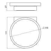 Мыльница Timo Petruma никель (15221/13)