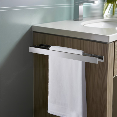 Полотенцедержатель двойной Timo Petruma никель (15252/13)