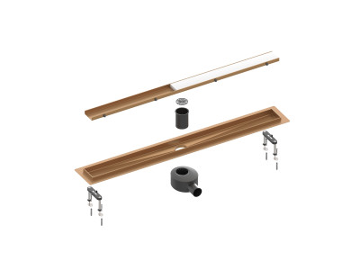 Душевой лоток TIMO Drain System 700 с двусторонней панелью 