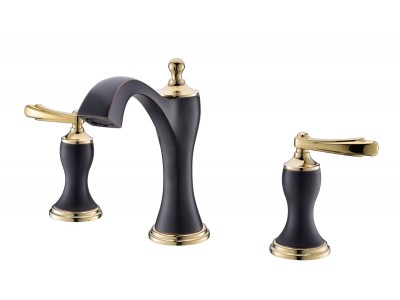 Смеситель для раковины Timo Unari (7511/04F black antique)