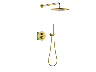 Душевая система встроенная Timo Saona золото шлифованное (SX-2369/20SM)