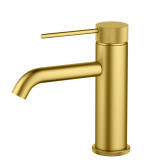 Смеситель для раковины Timo Saona золото шлифованное (2461/20F)