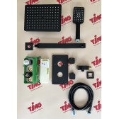Душевая система встроенная с термостатом Timo Petruma (SX-5059/03SM) черный