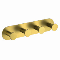 Вешалка-4 крючка Timo Saona золото шлифованное (13015/20)