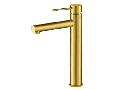 Смеситель для раковины-чаши Timo Saona золото шлифованное (2311/20F)