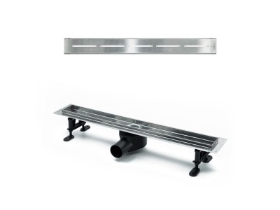 Душевой лоток TIMO Drain Protect 800 с вставкой SG20, сатин (DP20800-SG20800)