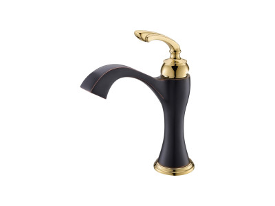 Смеситель для раковины Timo Unari (7511/04F black antique)