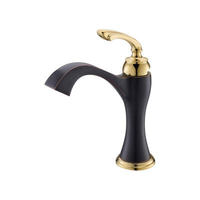 Смеситель для раковины Timo Unari (7511/04F black antique)