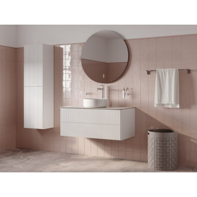 Смеситель для ванны, хром, Aiger, IDDIS (AIGSB00i02WA)