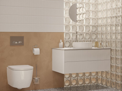 Смеситель для ванны, хром, Aiger, IDDIS (AIGSB00i02WA)