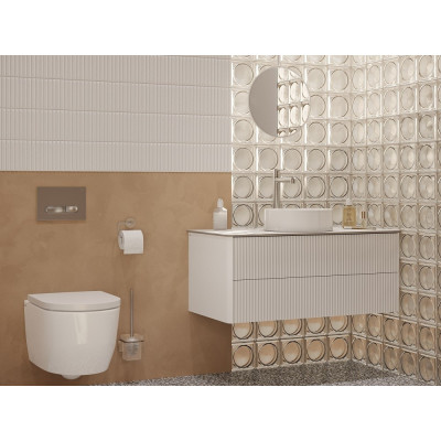 Смеситель для ванны, хром, Aiger, IDDIS (AIGSB00i02WA)