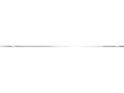 Бордюр Metallic Glossy Silver 90x1,2