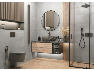 Microcement Brown 120x60
