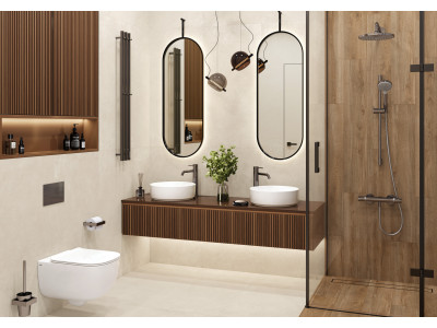 Microcement Brown 120x60
