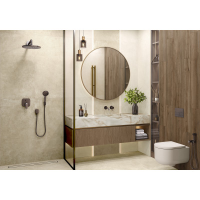 Microcement Brown 120x60