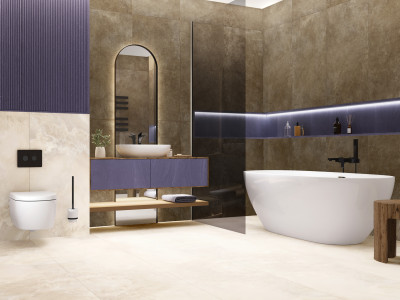Microcement Brown 120x60