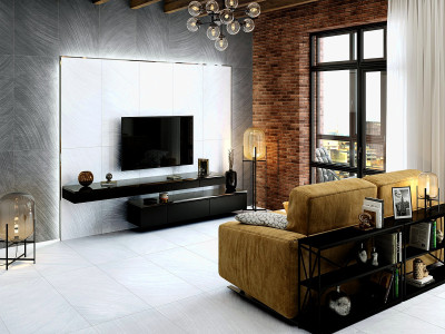 Metallic White 120x60
