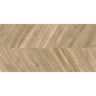 Walnut Chevron Light 120x60