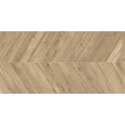 Walnut Chevron Light 120x60